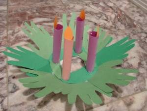 advent wreath kid friendly