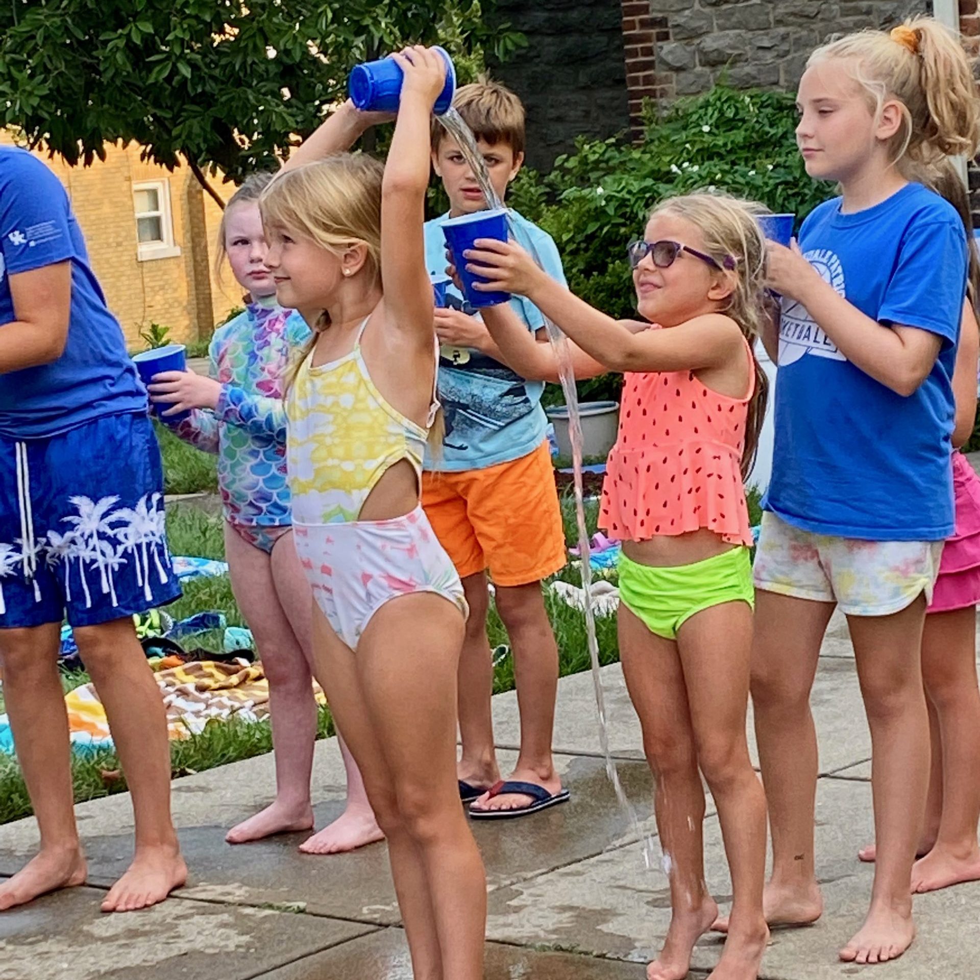 Children at a Christian Education event.